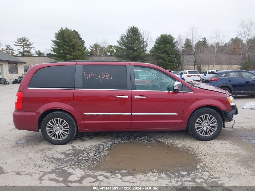 2014 Chrysler Town & Country Touring-L VIN: 2C4RC1CG3ER367274 Lot: 41141581