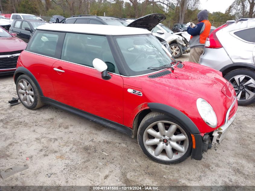 2002 Mini Cooper S VIN: WMWRE33472TD50722 Lot: 41141585