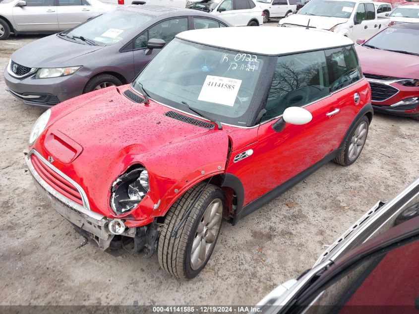 2002 Mini Cooper S VIN: WMWRE33472TD50722 Lot: 41141585