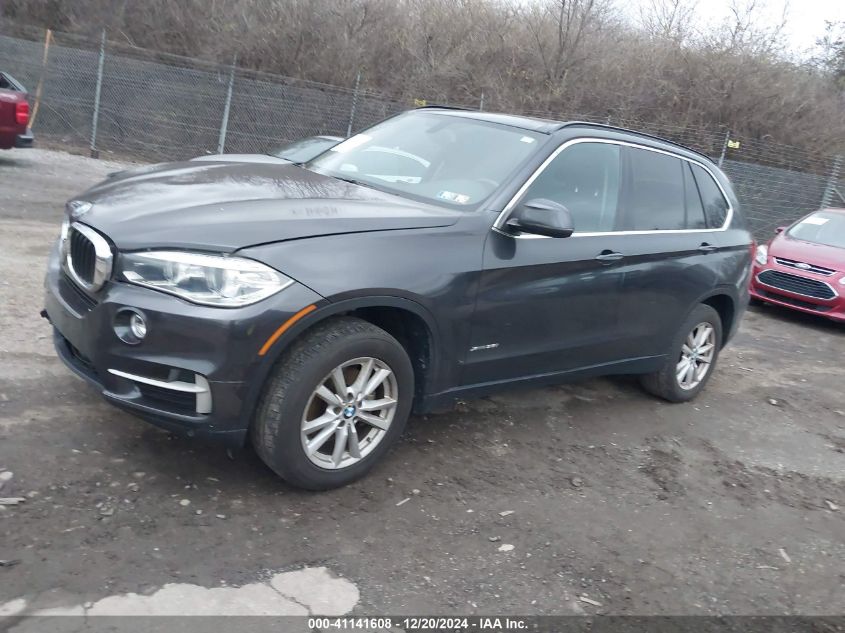 VIN 5UXKR0C51F0P03068 2015 BMW X5, Xdrive35I no.2