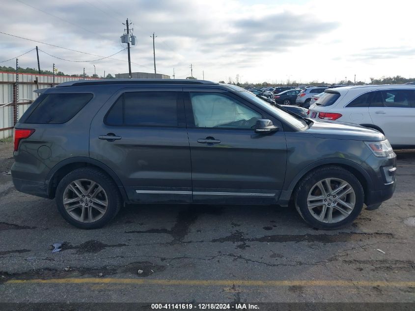 2017 Ford Explorer Xlt VIN: 1FM5K7D85HGD02505 Lot: 41141619