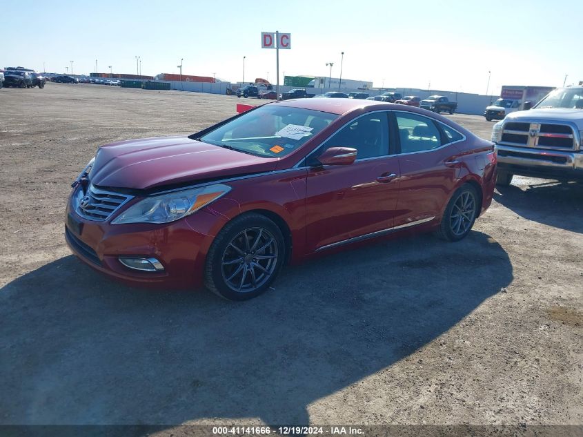 VIN KMHFG4JG8EA360140 2014 Hyundai Azera no.2