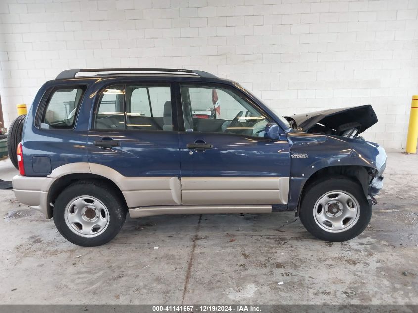 2001 Suzuki Grand Vitara Jlx/Jlx+/Limited VIN: JS3TD62V614152194 Lot: 41141667