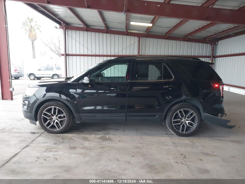 2016 Ford Explorer Sport VIN: 1FM5K8GT1GGD29463 Lot: 41141686