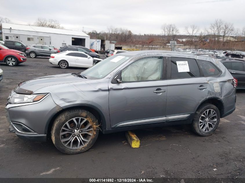 2017 Mitsubishi Outlander Se VIN: JA4AZ3A33HZ050624 Lot: 41141692