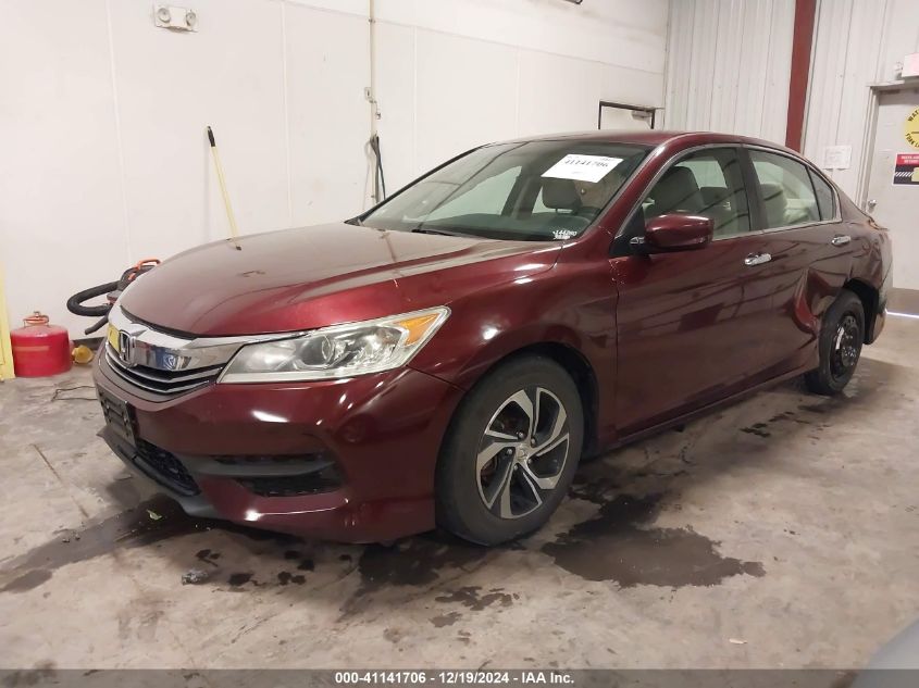 VIN 1HGCR2F31GA144260 2016 HONDA ACCORD no.2