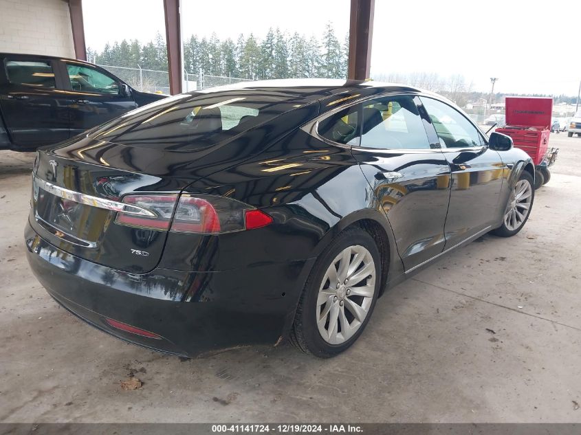 2018 Tesla Model S 100D/75D/P100D VIN: 5YJSA1E29JF293793 Lot: 41141724