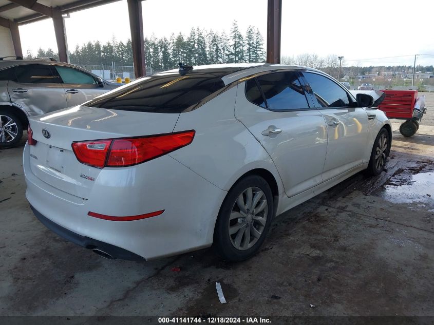 VIN 5XXGN4A70FG462245 2015 KIA Optima, EX no.4