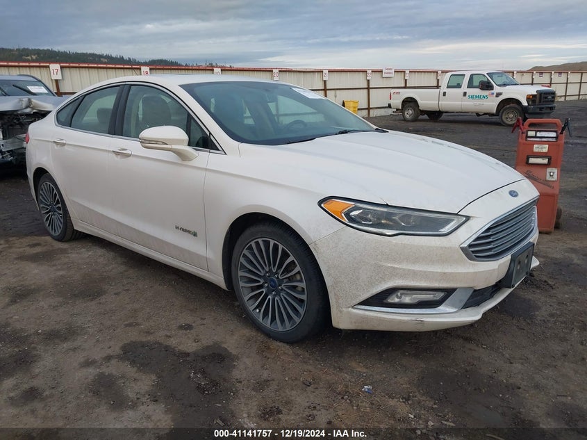 VIN 3FA6P0LU3HR276307 2017 FORD FUSION HYBRID SE