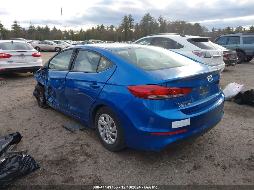 VIN 5NPD74LF9JH293888 2018 Hyundai Elantra, SE no.3