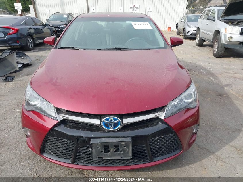 VIN 4T1BD1FK4HU217367 2017 Toyota Camry, Hybrid SE no.13