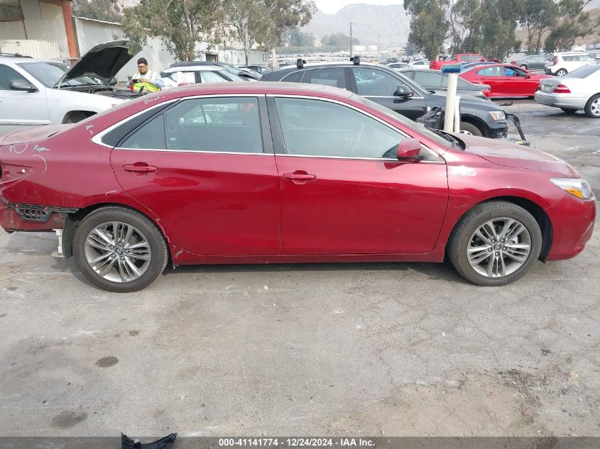 VIN 4T1BD1FK4HU217367 2017 Toyota Camry, Hybrid SE no.14