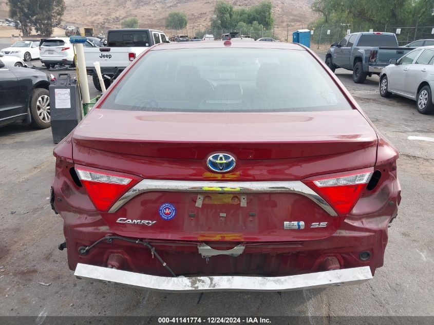 VIN 4T1BD1FK4HU217367 2017 Toyota Camry, Hybrid SE no.17