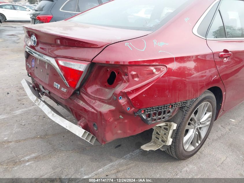 VIN 4T1BD1FK4HU217367 2017 Toyota Camry, Hybrid SE no.18