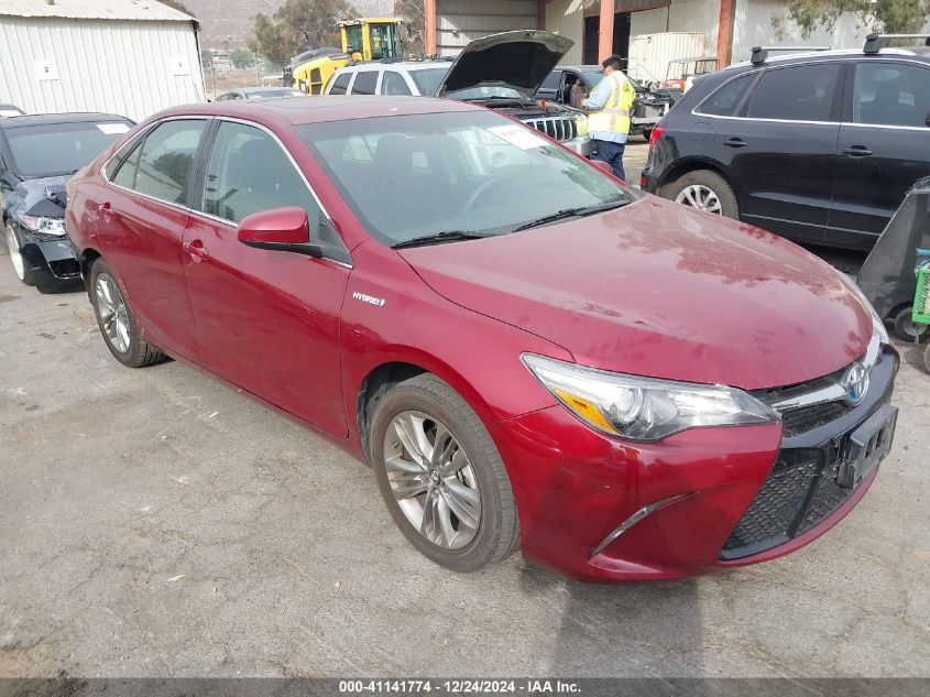 2017 Toyota Camry, Hybrid SE