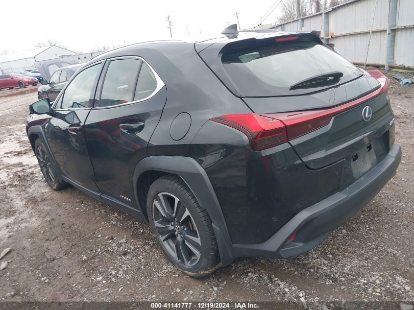 VIN JTHU9JBH1K2019033 2019 Lexus UX 250H no.3