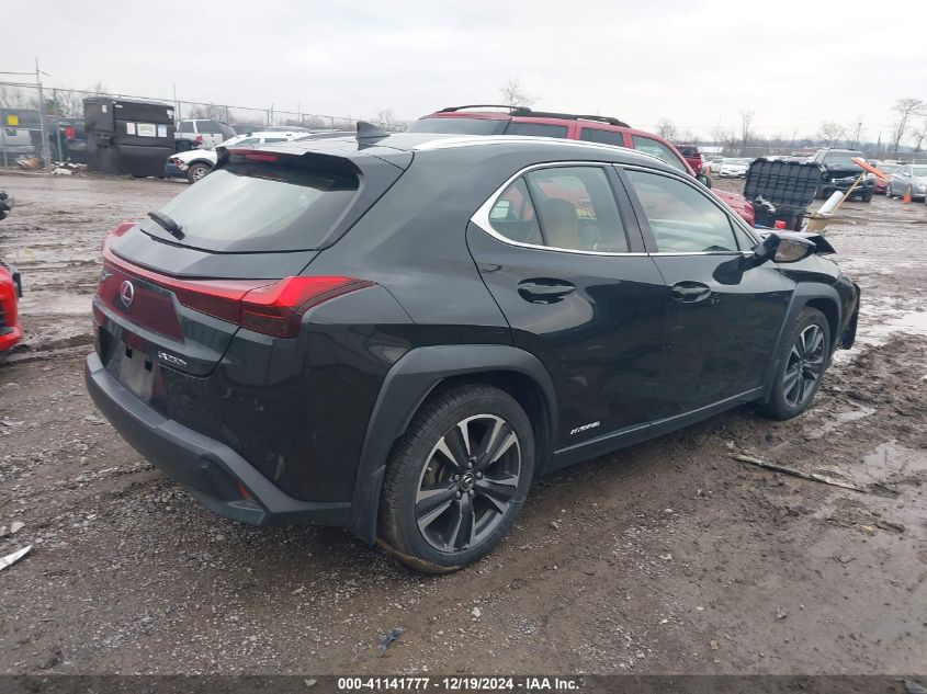 VIN JTHU9JBH1K2019033 2019 Lexus UX 250H no.4