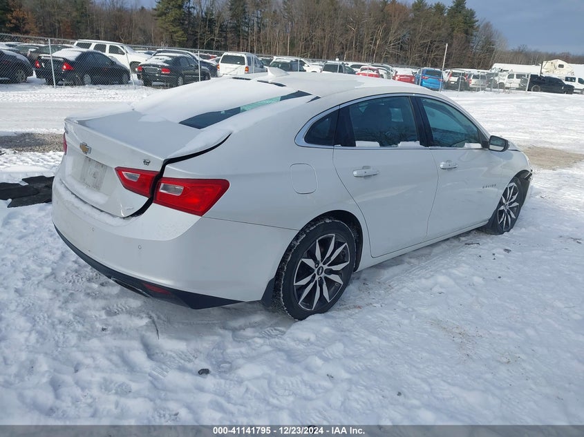 2016 CHEVROLET MALIBU VIN: 1G1ZF5SX6GF343926