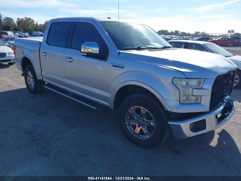 VIN 1FTEW1EF2FKE76478 2015 Ford F-150, Lariat no.1