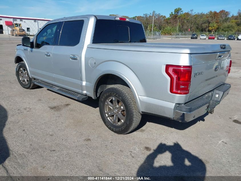 VIN 1FTEW1EF2FKE76478 2015 Ford F-150, Lariat no.3