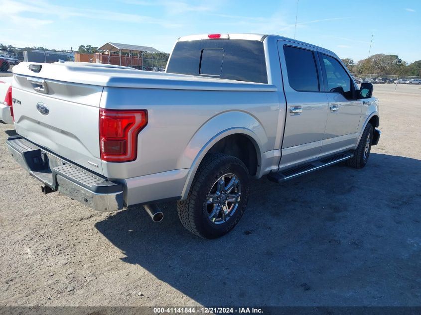 VIN 1FTEW1EF2FKE76478 2015 Ford F-150, Lariat no.4