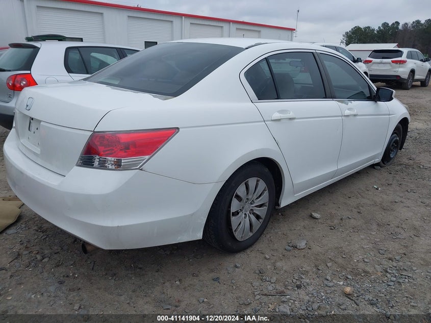 2008 HONDA ACCORD VIN: 1HGCP26378A016144