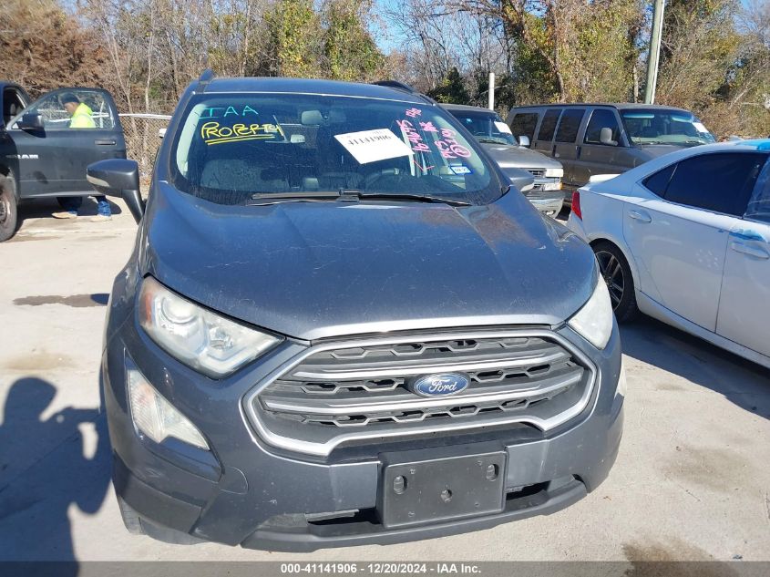 2018 Ford Ecosport Se VIN: MAJ6P1UL4JC164695 Lot: 41141906