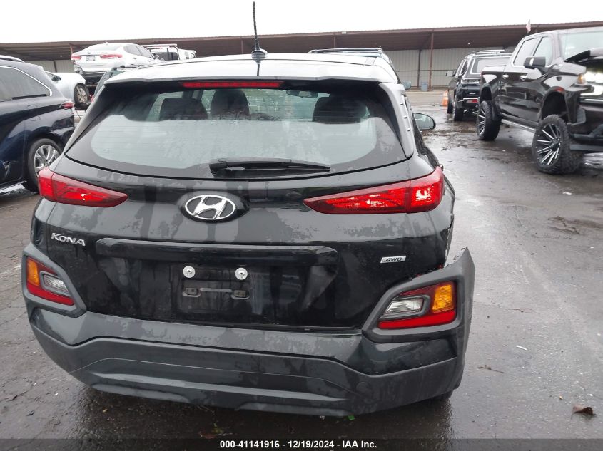 2018 Hyundai Kona Se VIN: KM8K1CAA9JU185637 Lot: 41141916