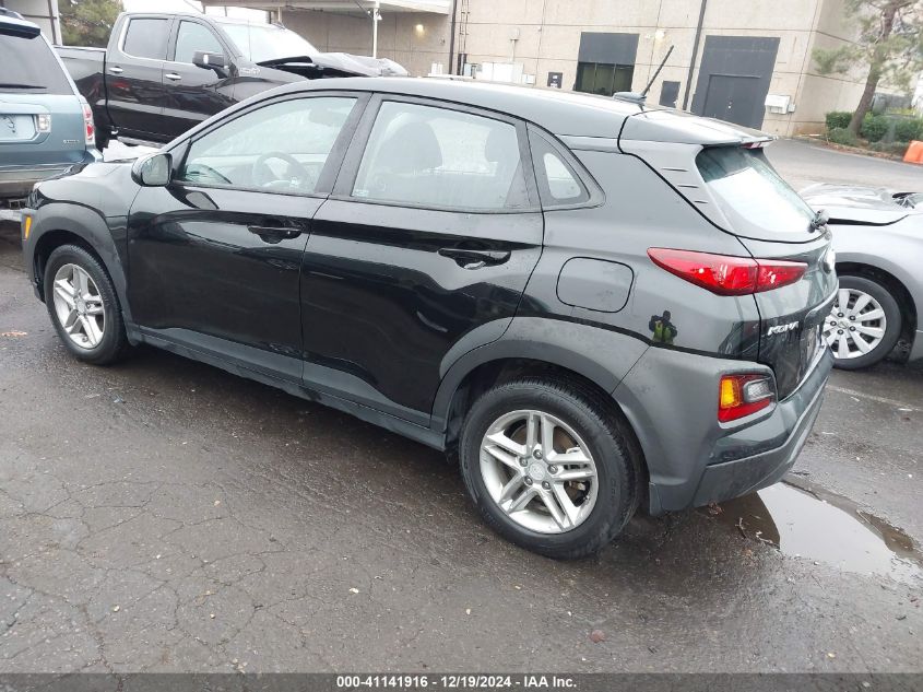 VIN KM8K1CAA9JU185637 2018 Hyundai Kona, SE no.3