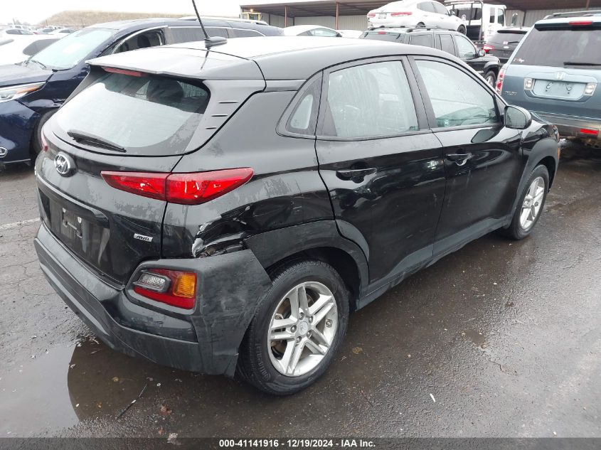 VIN KM8K1CAA9JU185637 2018 Hyundai Kona, SE no.4