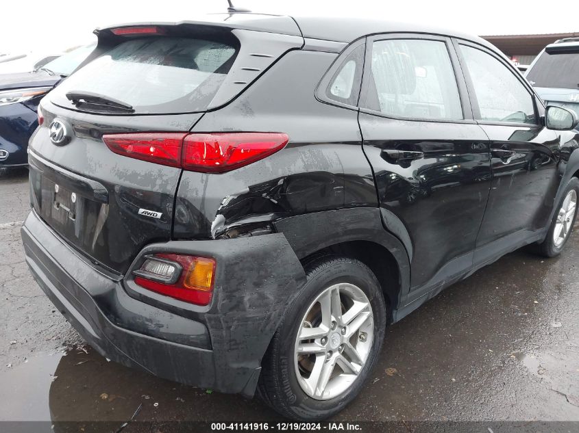 2018 Hyundai Kona Se VIN: KM8K1CAA9JU185637 Lot: 41141916