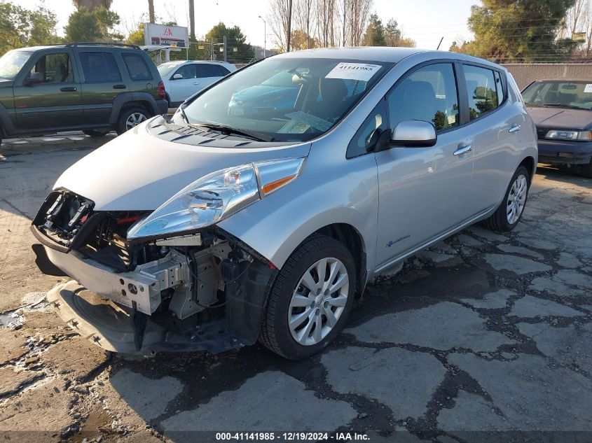 VIN 1N4AZ0CP9GC311136 2016 NISSAN LEAF no.2