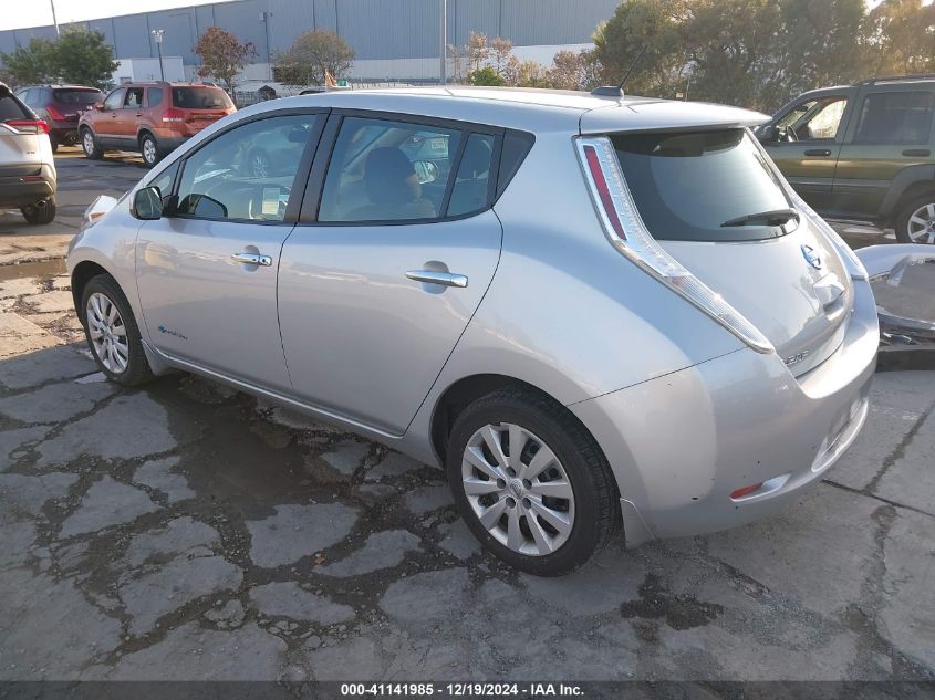 VIN 1N4AZ0CP9GC311136 2016 NISSAN LEAF no.3