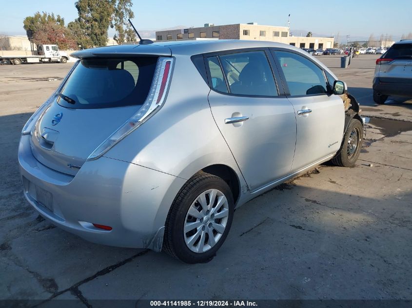 VIN 1N4AZ0CP9GC311136 2016 NISSAN LEAF no.4