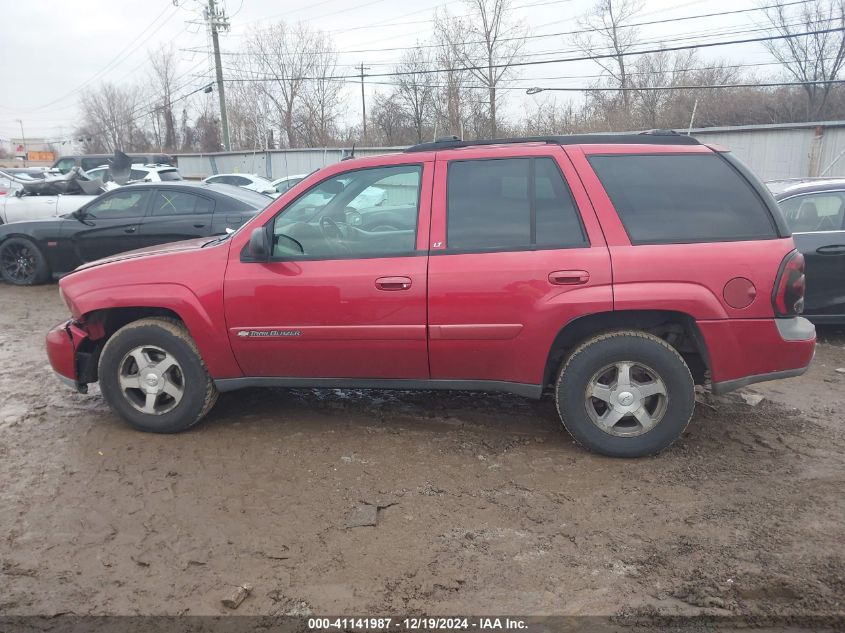 2004 Chevrolet Trailblazer Lt VIN: 1GNDT13S642123718 Lot: 41141987