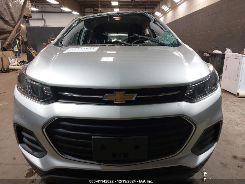 2017 Chevrolet Trax Ls VIN: KL7CJKSB4HB258118 Lot: 41142022