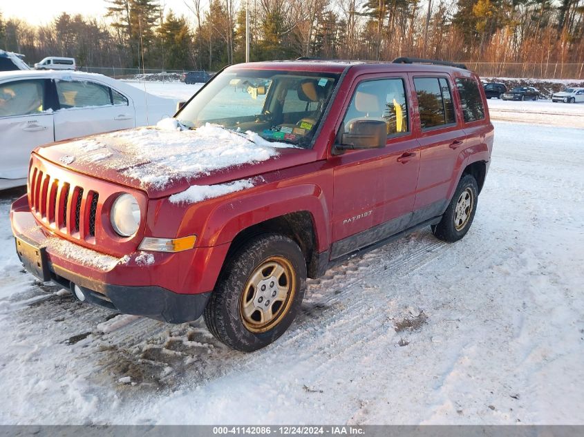 VIN 1C4NJRBB9ED778481 2014 Jeep Patriot, Sport no.2