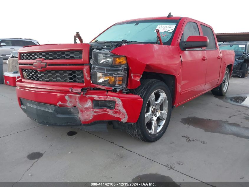 VIN 3GCPCREC4FG405408 2015 CHEVROLET SILVERADO 1500 no.2