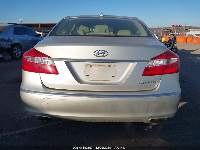 2012 Hyundai Genesis 3.8 VIN: KMHGC4DD3CU177645 Lot: 41142167