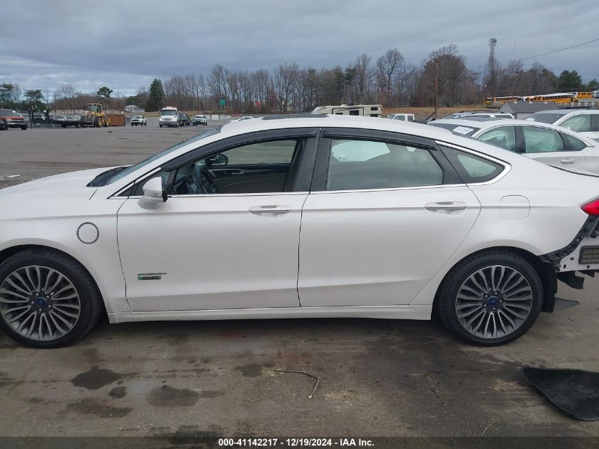 2017 FORD FUSION ENERGI SE LUXURY - 3FA6P0PU1HR288756