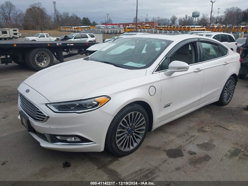 2017 FORD FUSION ENERGI SE LUXURY - 3FA6P0PU1HR288756