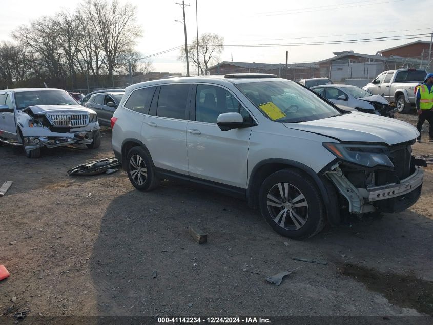 VIN 5FNYF5H52GB007543 2016 Honda Pilot, Ex-L no.13