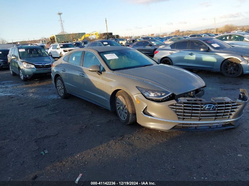 VIN KMHL34JJ8MA036078 2021 Hyundai Sonata, Sel no.1