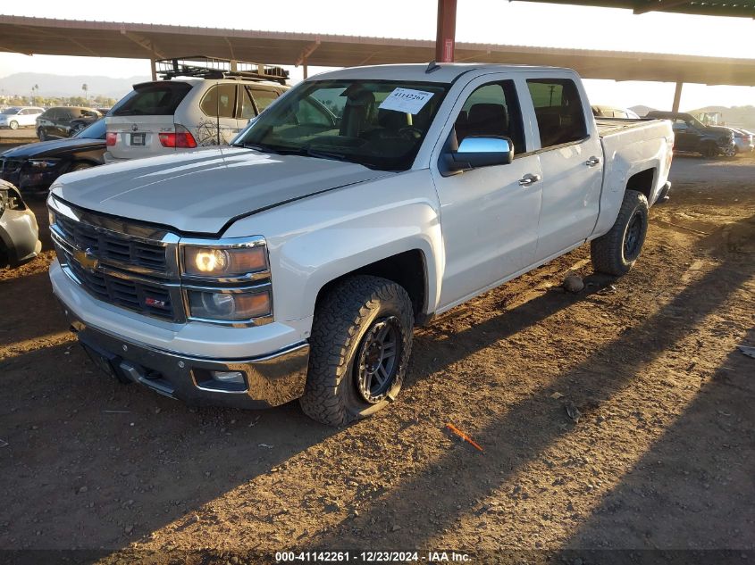 VIN 3GCUKSEC9EG361370 2014 CHEVROLET SILVERADO 1500 no.2