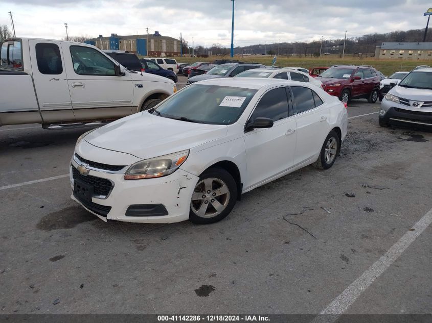 VIN 1G11B5SL6FU152281 2015 Chevrolet Malibu, LS no.2