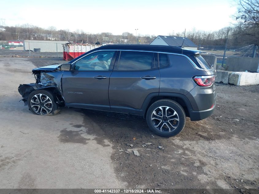 VIN 3C4NJDCB8NT233836 2022 Jeep Compass, Limited no.15