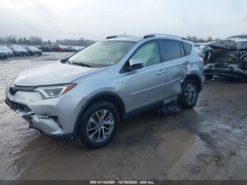 VIN JTMRJREV6GD039868 2016 Toyota RAV4, Hybrid Xle no.2