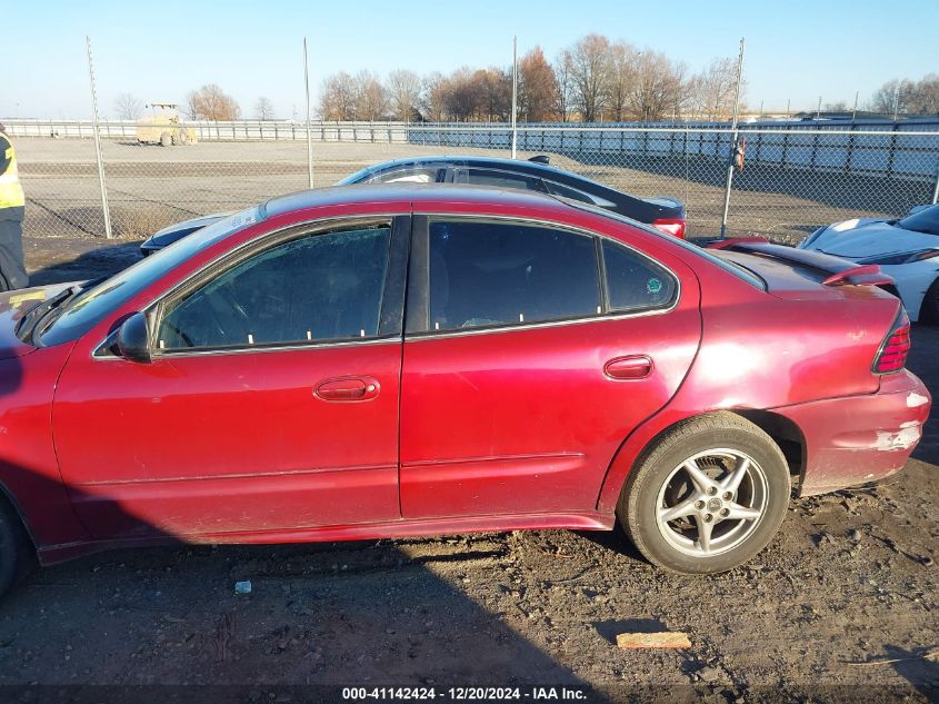 2005 Pontiac Grand Am Se VIN: 1G2NE52E95M146060 Lot: 41142424