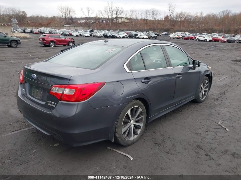 VIN 4S3BNAN62F3035269 2015 Subaru Legacy, 2.5I Limited no.4