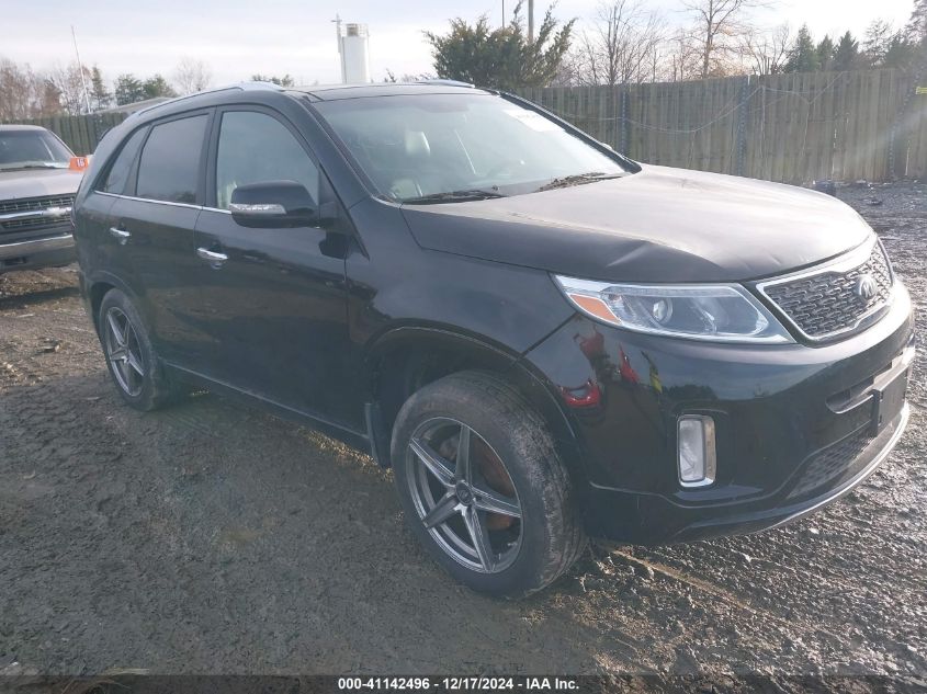 VIN 5XYKW4A72EG471546 2014 KIA SORENTO no.1